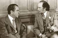 À Ottawa, rencontre du premier ministre Pierre Elliott Trudeau avec le président américain Richard Nixon 