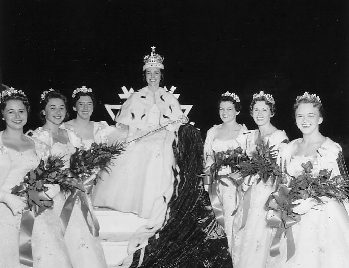 La reine et les duchesses lors du Carnaval de Québec