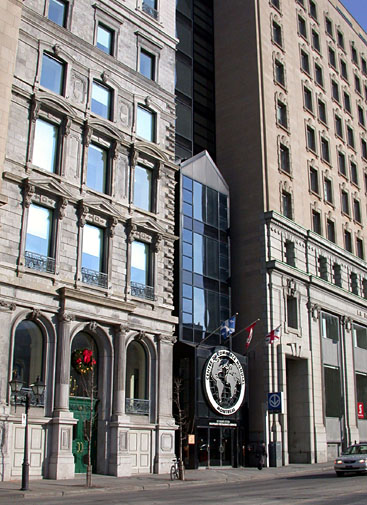 Centre de commerce mondial de Montréal dédié au commerce international