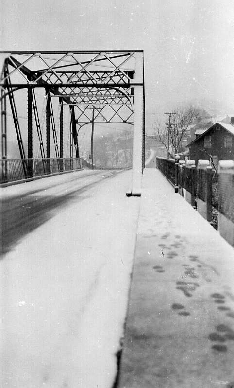 Pont Faust dans le comté de Shawinigan en 1946