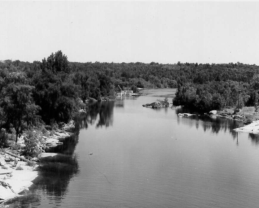 Rivière Ottawa dans le comté de Pontiac en 1962