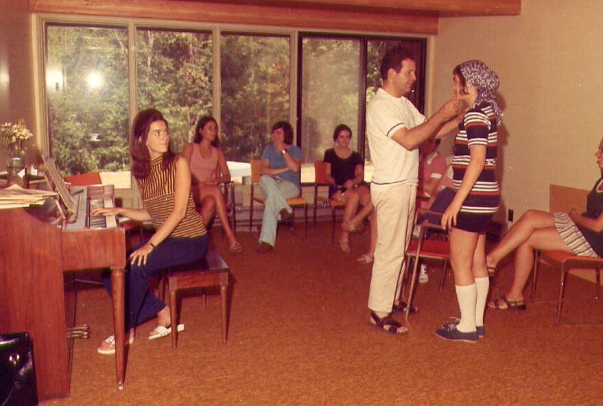 Camp des Jeunesses musicales au mont Orford en 1971
