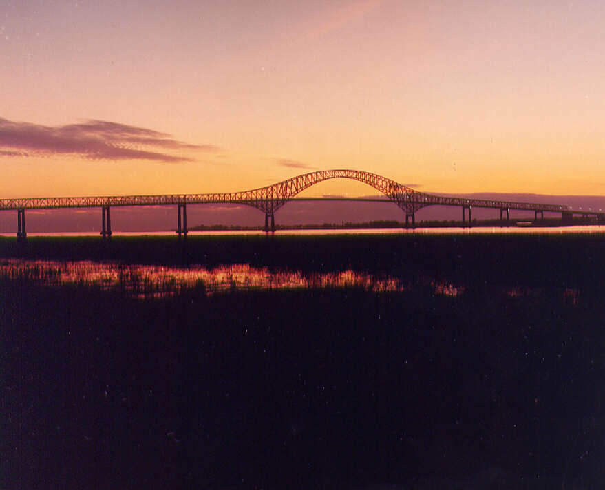Le pont de Trois-Rivières en 1971