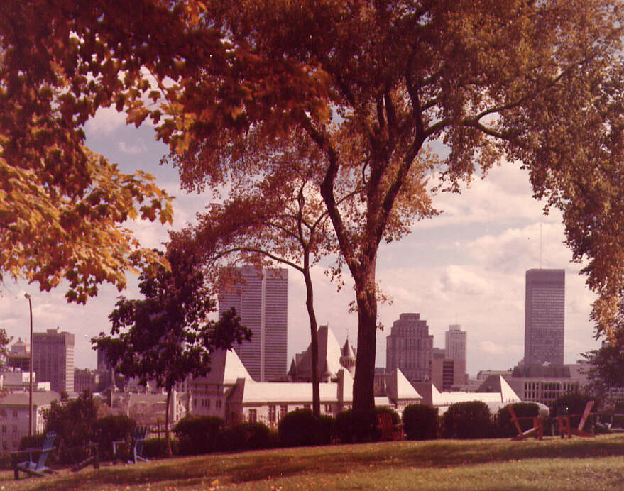 Le réservoir McTavish à Montréal en 1971