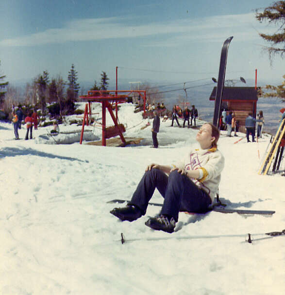 Scènes de ski au mont Sutton en 1972