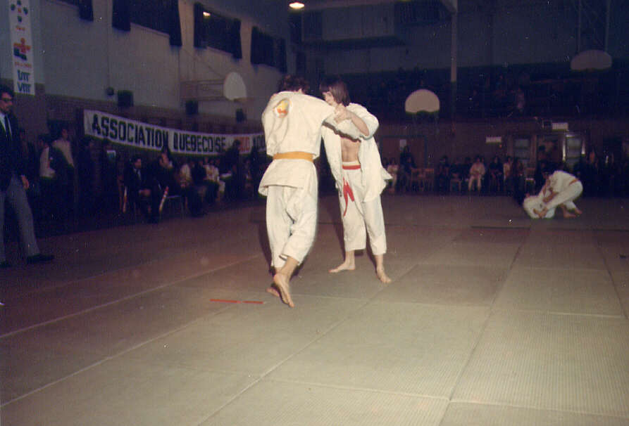 Judo aux Jeux d'hiver du Québec à Montréal, 1972