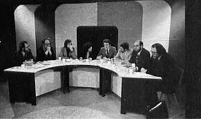 Émission diffusée en téléconférence, 1976