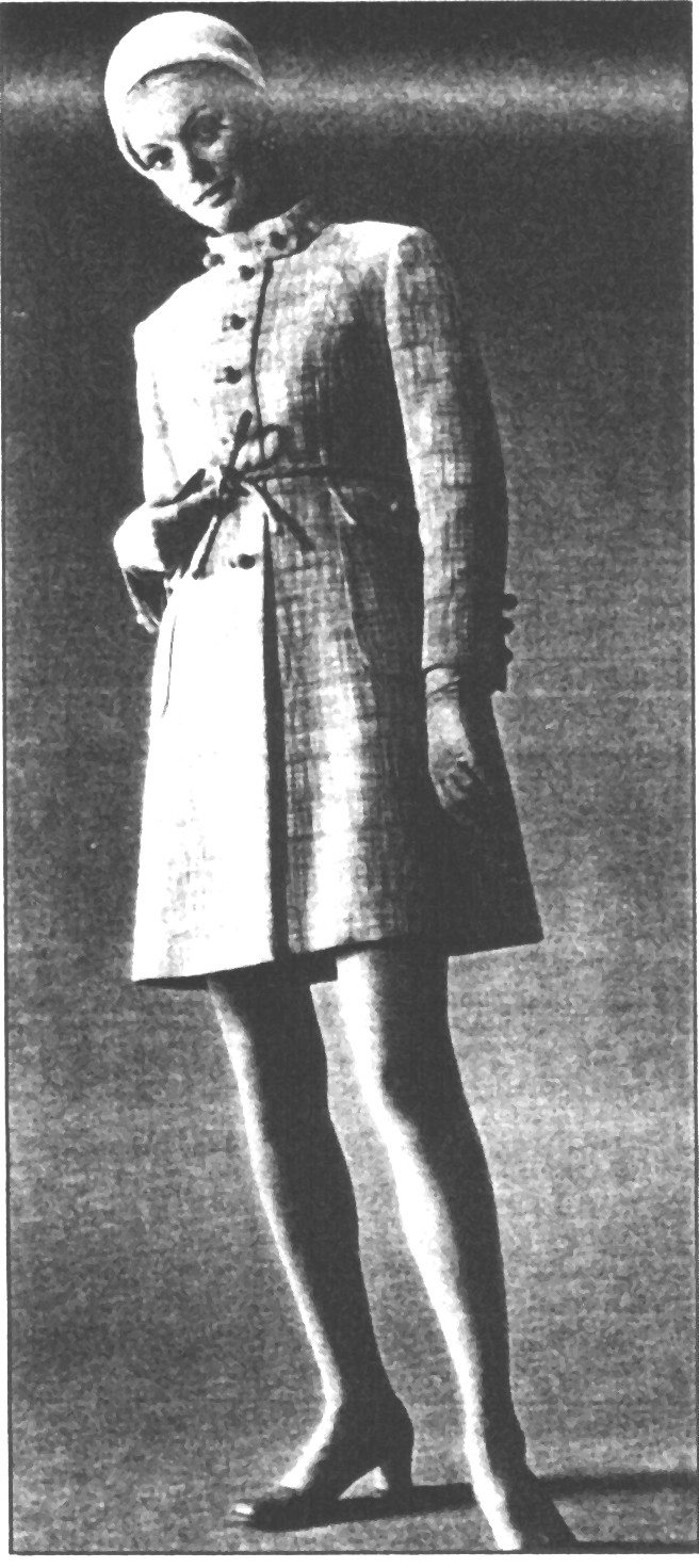 Manteau d'été typique des années 1960