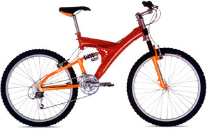 Bicyclette double suspension 1992