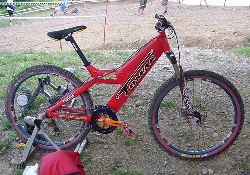 Bicyclette de decente Tomac 2000