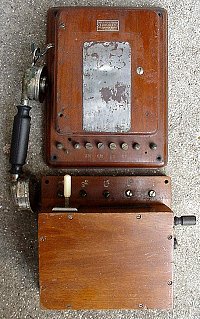 téléphone magnétique de 1907