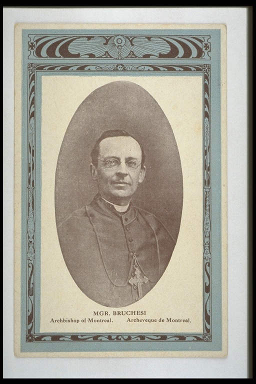 Mgr Paul Bruchesi, évêque de Montréal