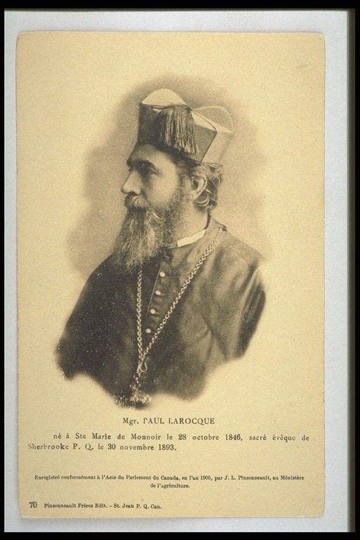 Mgr Paul Larocque, archevêque de Sherbrooke