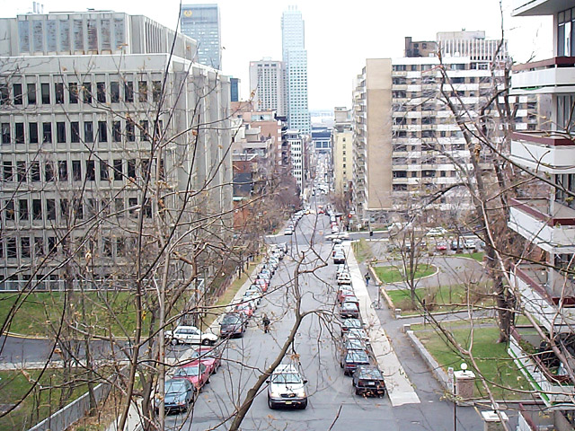 Vue du centre-ville de Montréal
