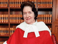 Bertha Wilson, juge à la Cour suprême du Canada