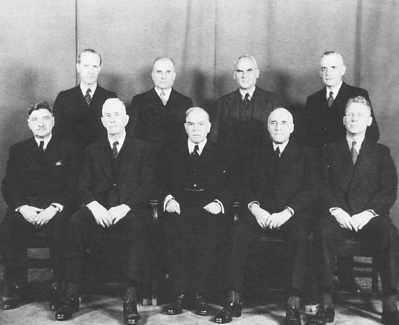 Le comité de guerre du cabinet fédéral