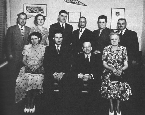 Le conseil d'administration de la CIC en 1949-50