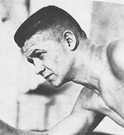 Le boxeur Eugène Brosseau