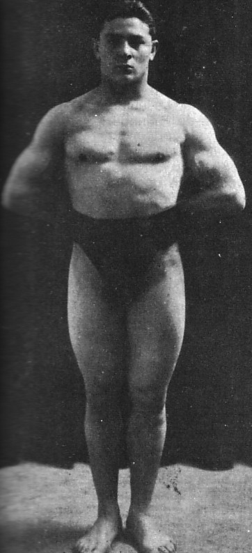 Le lutteur Henri Deglane