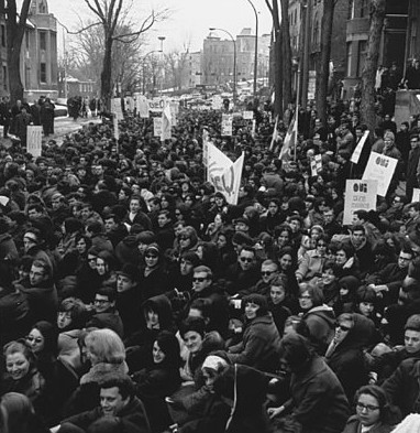 Manifestation contre la guerre du Vietnam