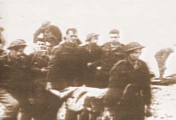 Des soldats canadiens pendant la Première Guerre mondiale