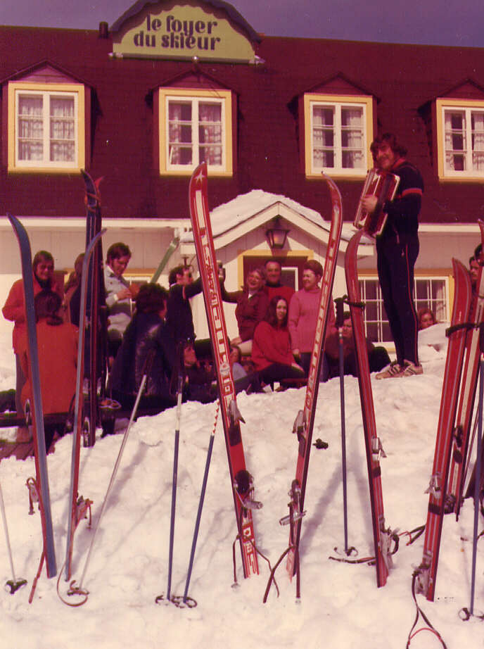 Foyer du skieur au mont Tremblant en 1972
