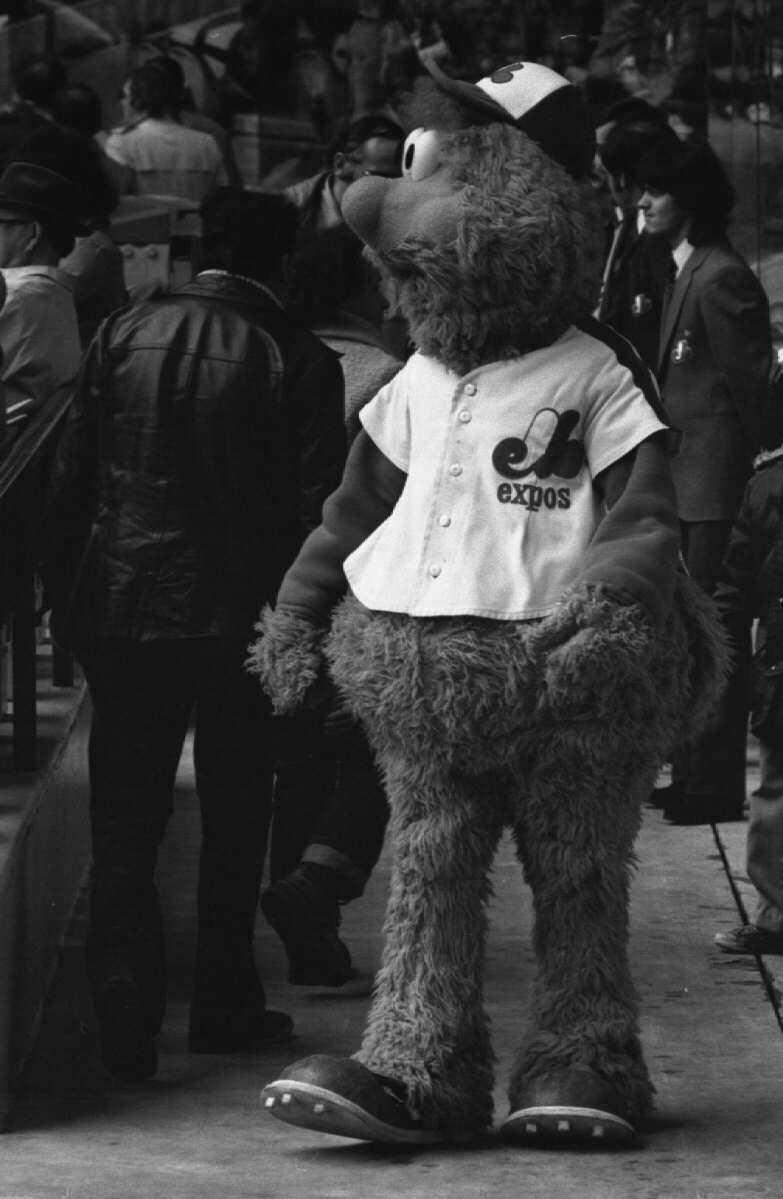 Youppi, mascotte de l'équipe de baseball les Expos de Montréal