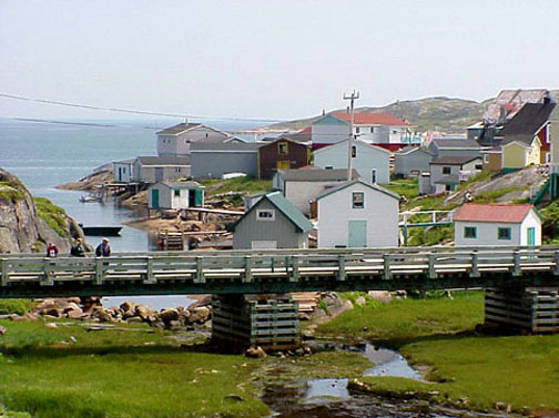 Village de pêcheurs dans la région de la Basse-Côte-Nord, Harrington Harbour est majoritairement habité par des anglophones venus principalement de Terre-Neuve
