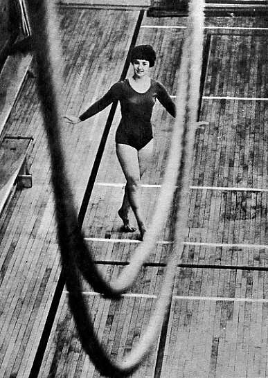 Suzanne Gauvin, gymnaste olympique